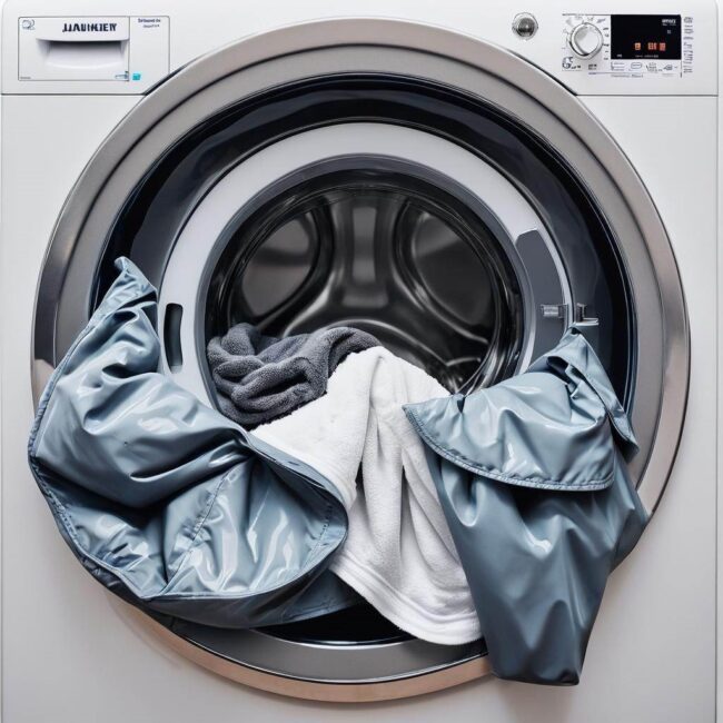 Czyścić kurtkę z techniczną membraną